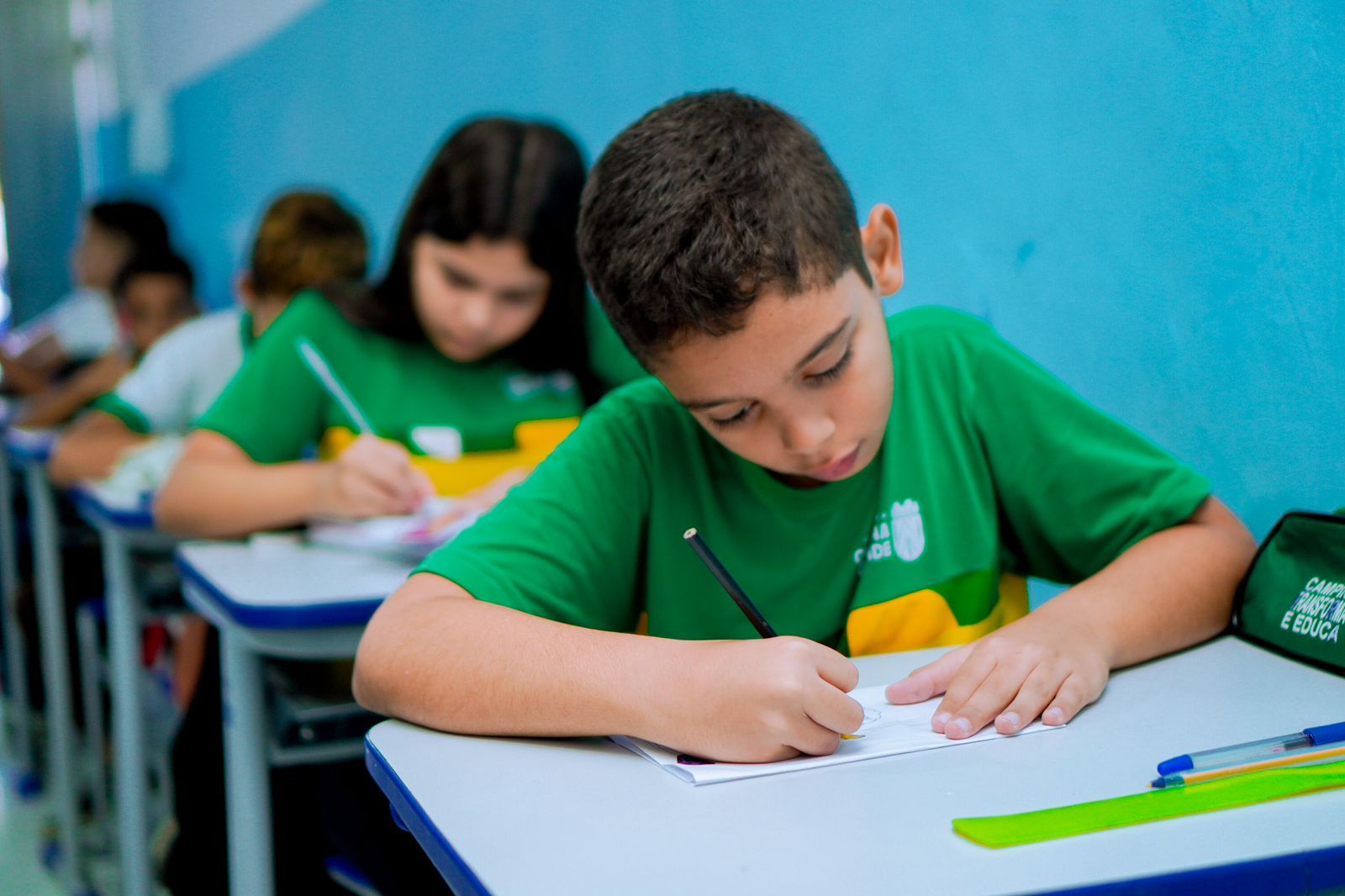 Sete mil cartas devem ser escritas por estudantes da Rede Municipal de Campina Grande e enviadas para o Rio Grande do Sul