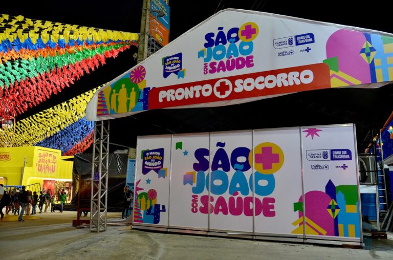 Pronto-socorro da Prefeitura realiza quase 100 atendimentos no Parque do Povo na sexta-feira