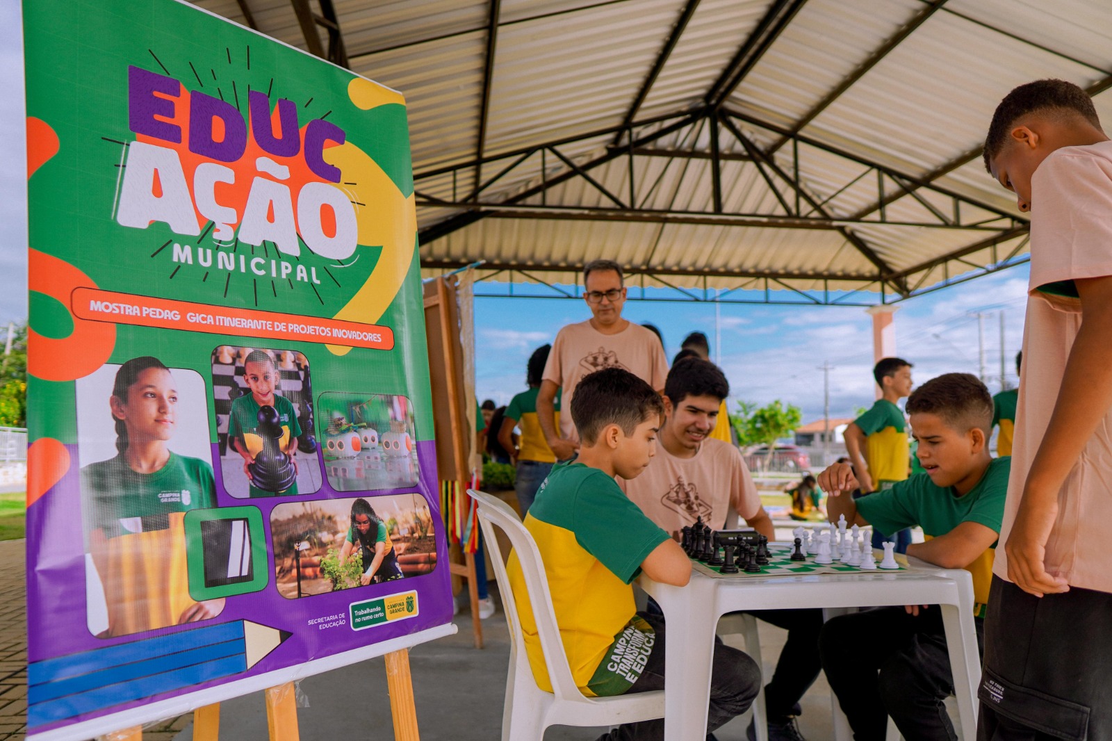 Mostra “EducAÇÃO Municipal” Seduc leva projetos e programas para exposição itinerante em bairros de Campina