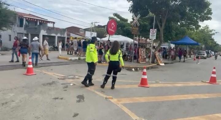 STTP tem mais 300 escalas e agentes de trânsito atuando de 6h às 18h no distrito de Galante