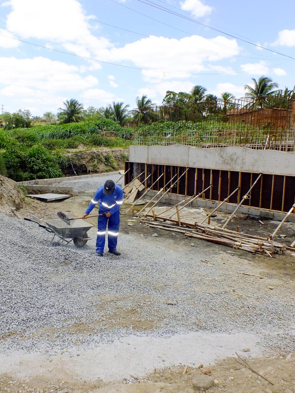 Ritmo Acelerado: Obra da ponte da Catingueira ultrapassa 50% de execução e Prefeitura estima que conclusão aconteça em três meses