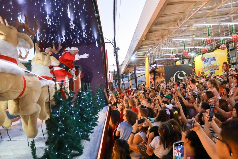 É hoje: caravana da Coca-Cola desfila por Campina Grande levando a magia do Natal