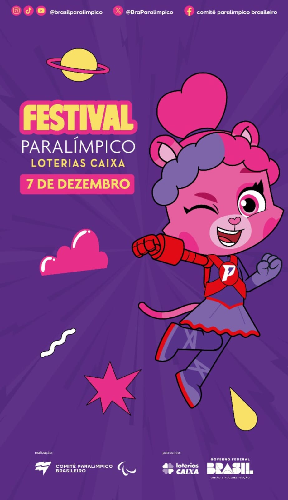 Campina Grande recebe a segunda etapa do Festival Paralímpico Loterias Caixa 2024