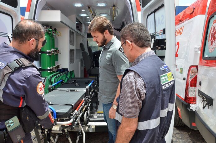 SAMU Campina Grande recebe quatro novas ambulâncias