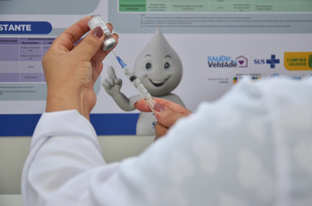 Vacina Folia: Campina Grande realiza no próximo sábado Dia D de Multivacinação com mais de 80 pontos de atendimento
