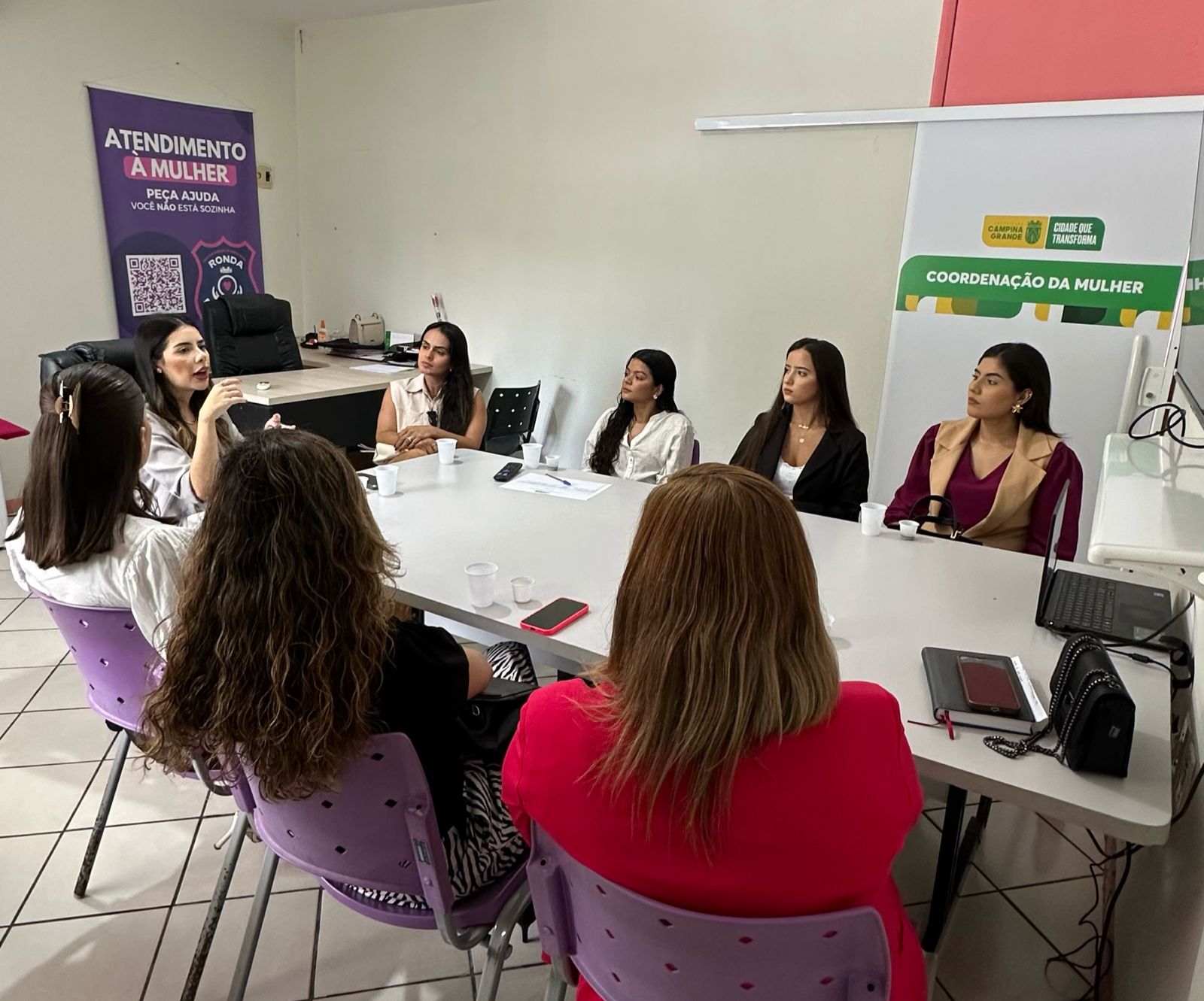 Coordenadoria da Mulher da Prefeitura de Campina Grande apresenta projetos e ações para representação feminina da OAB-CG