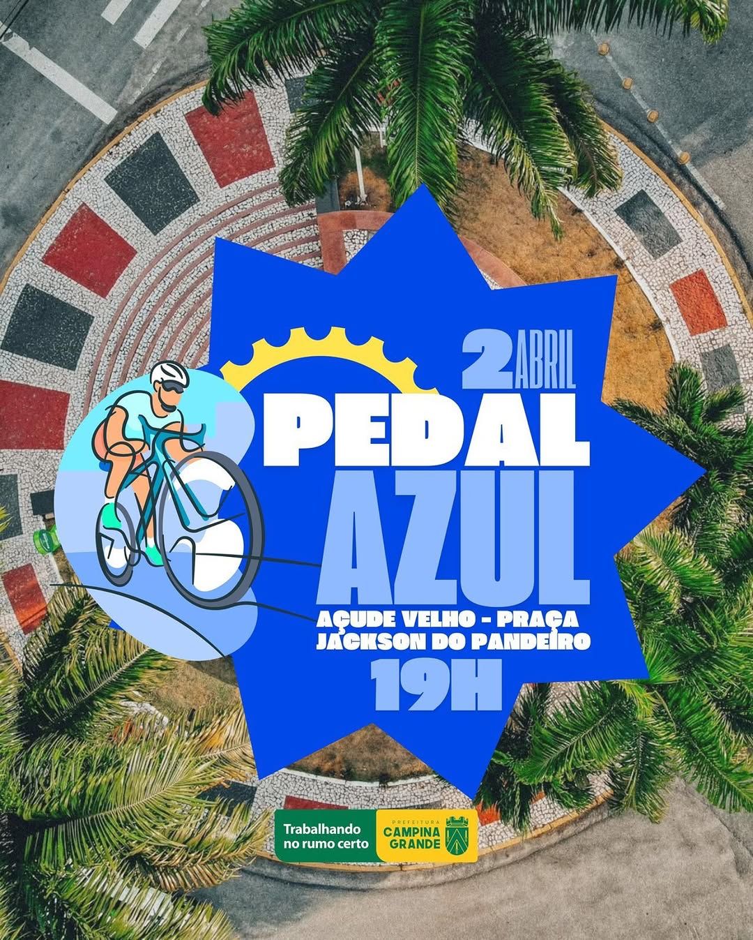 Pedal Azul: Prefeitura de Campina Grande vai reunir ciclistas em evento alusivo à causa autista