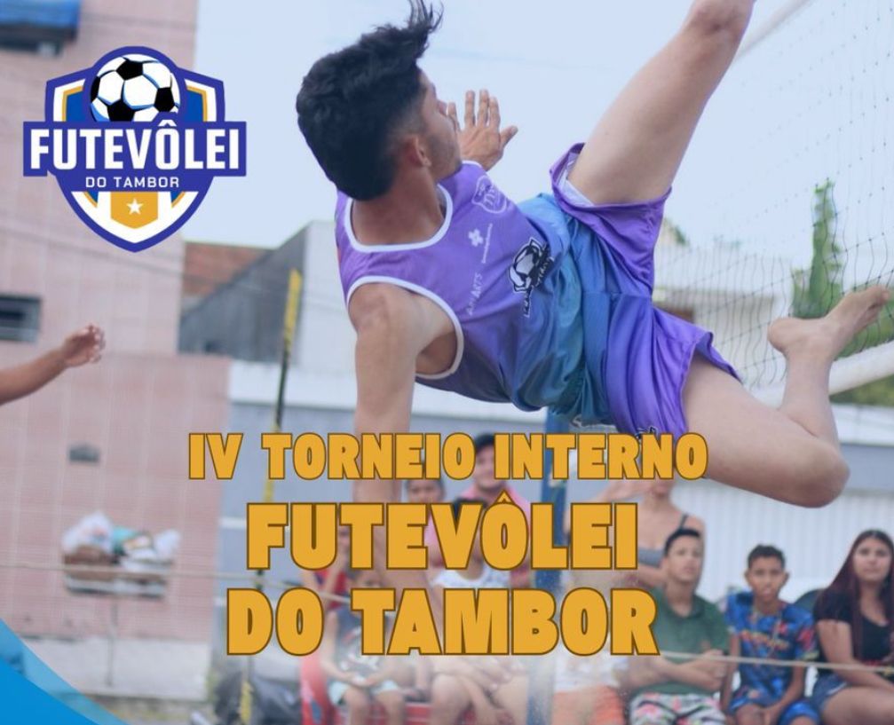 Com apoio da Prefeitura, começa nesta quarta o IV Torneio Interno de Futevôlei do Tambor