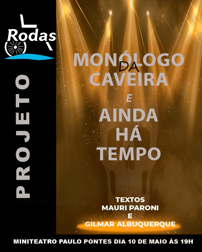Espetáculo solo de Gilmar Albuquerque será apresentado neste sábado no Mini Teatro Paulo Pontes
