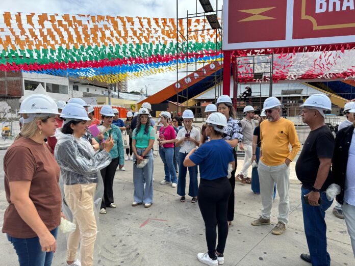 O Maior São João do Mundo: representantes do Trade Turístico de Campina Grande realizam visita técnica no Parque do Povo