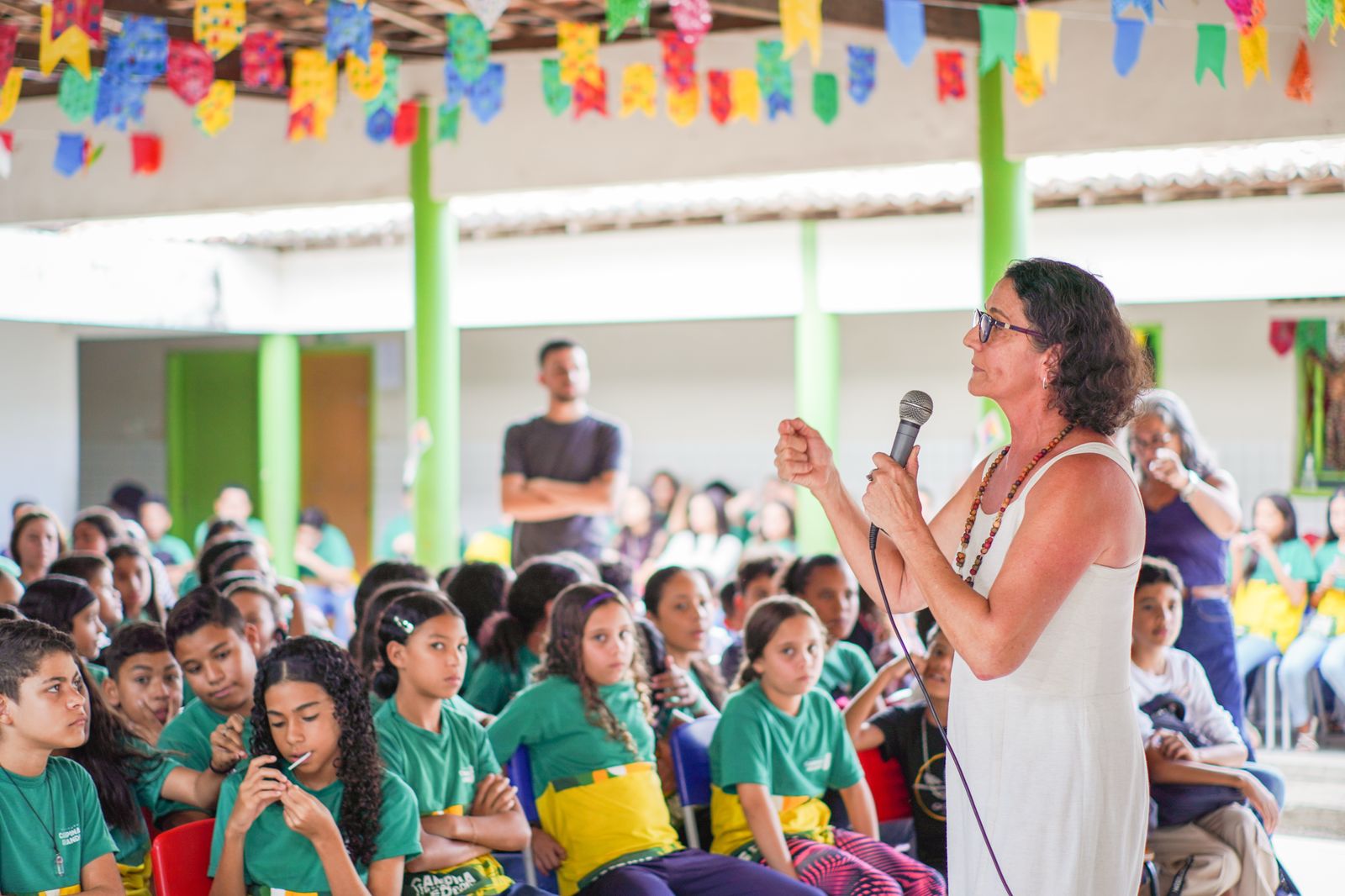 Escola de Campina Grande iniciou etapa municipal da VI Conferência Nacional Infantojuvenil pelo Meio Ambiente