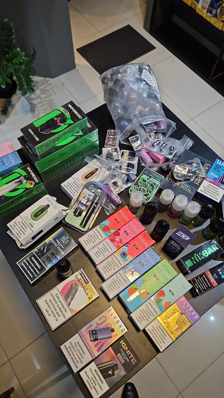 Vigilância Sanitária apreende cerca de 100 dispositivos eletrônicos de fumo na primeira noite d’O Maior São João do Mundo