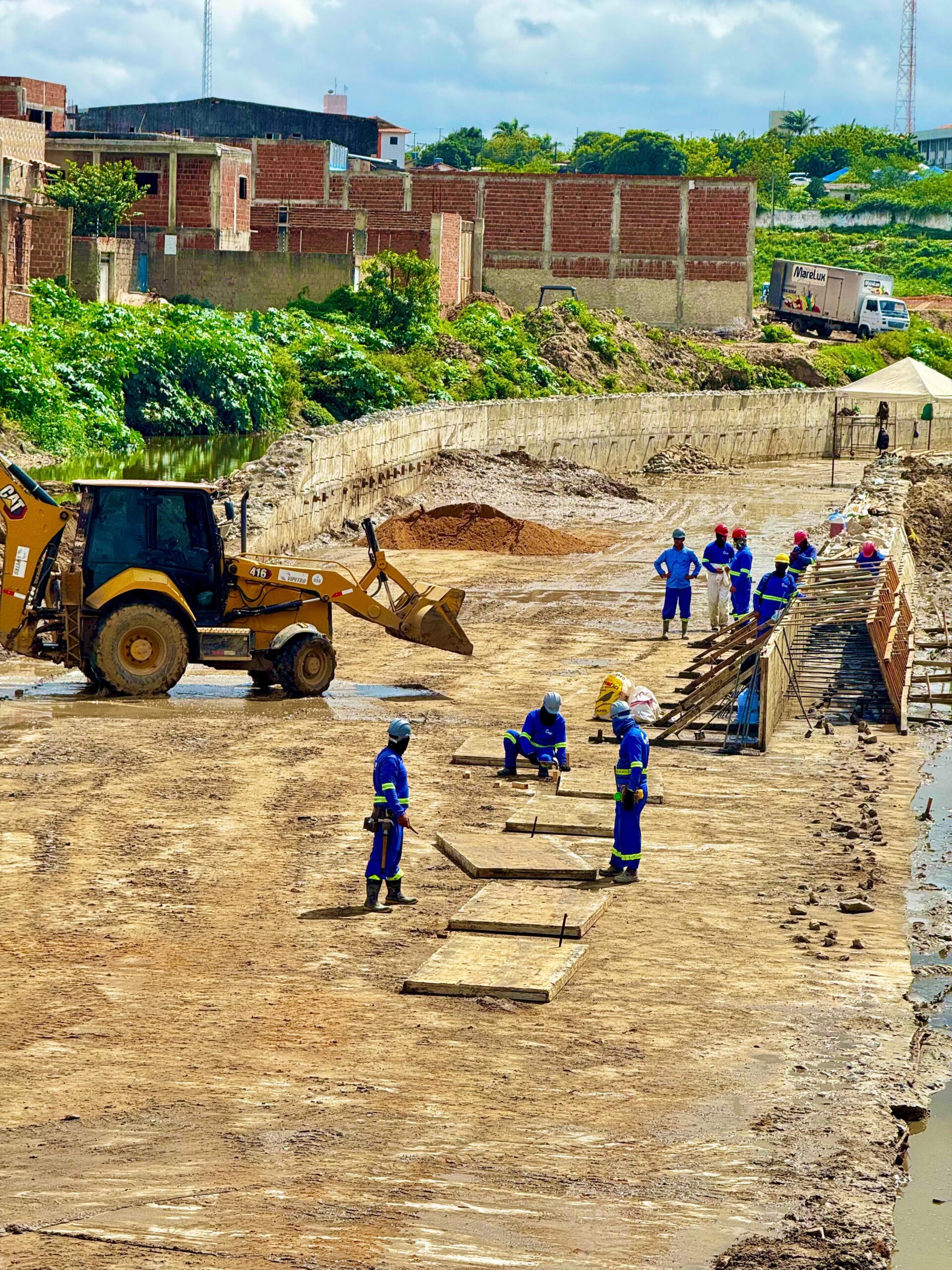 Prefeitura avança na terceira etapa das obras do Canal de Bodocongó, em Campina Grande