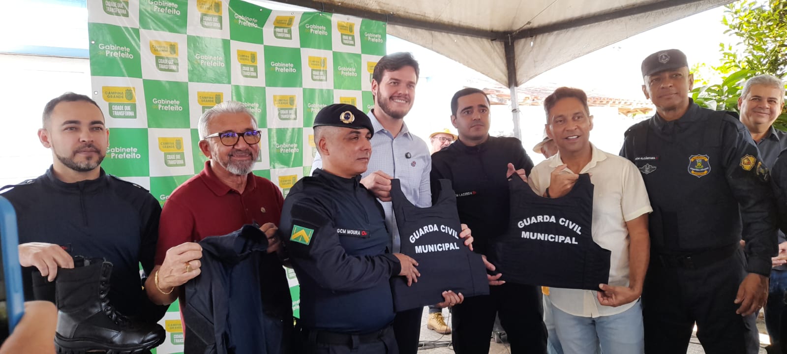Prefeitura de Campina Grande entrega novos equipamentos à Guarda Civil Municipal