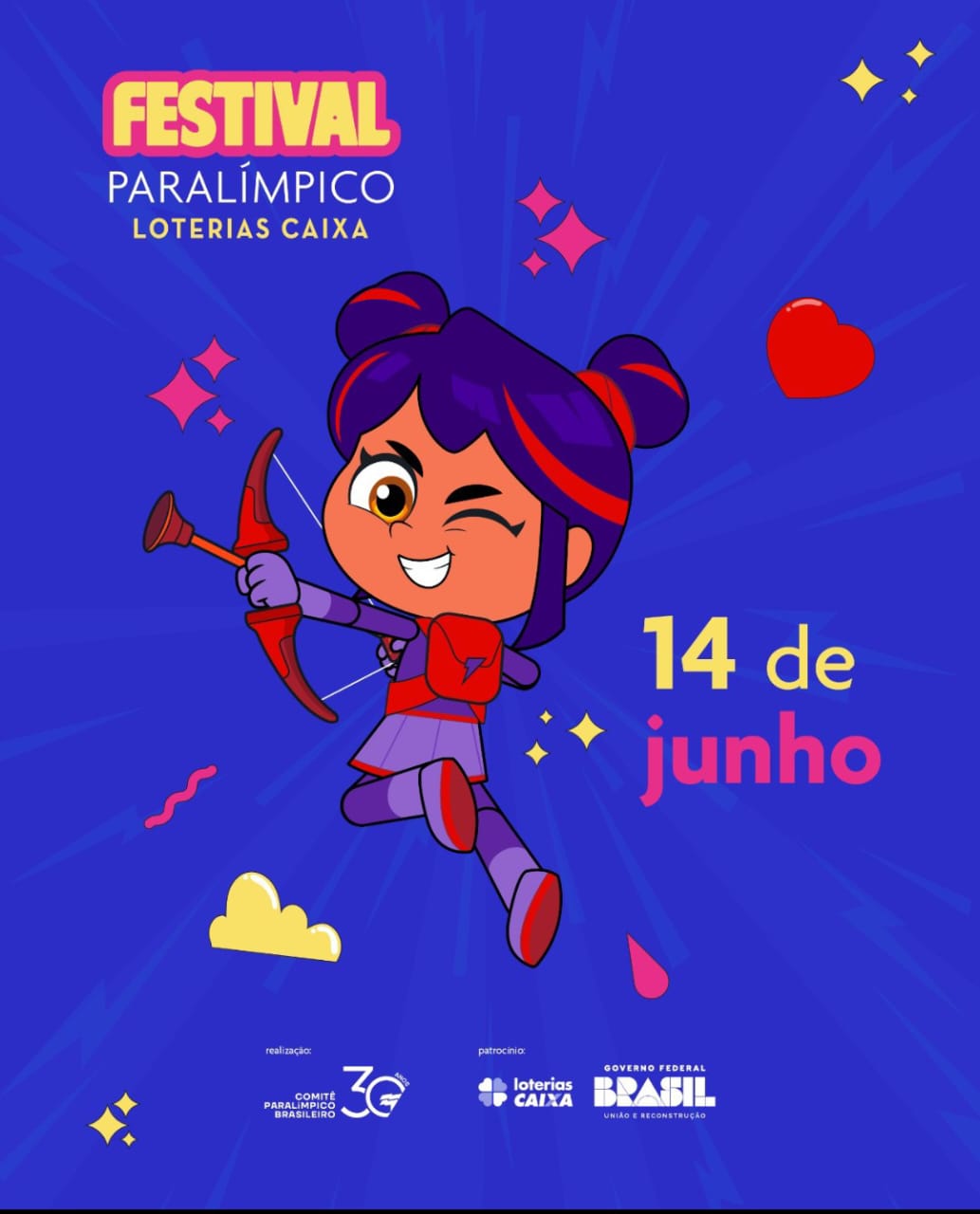 Com apoio da Prefeitura, Campina recebe mais uma edição do Festival Paralímpico Loterias Caixa