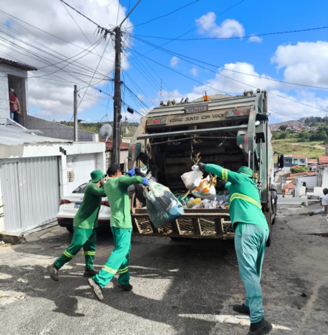 Limpeza urbana funcionará normalmente durante feriados e pontos facultativos de junho em Campina Grande