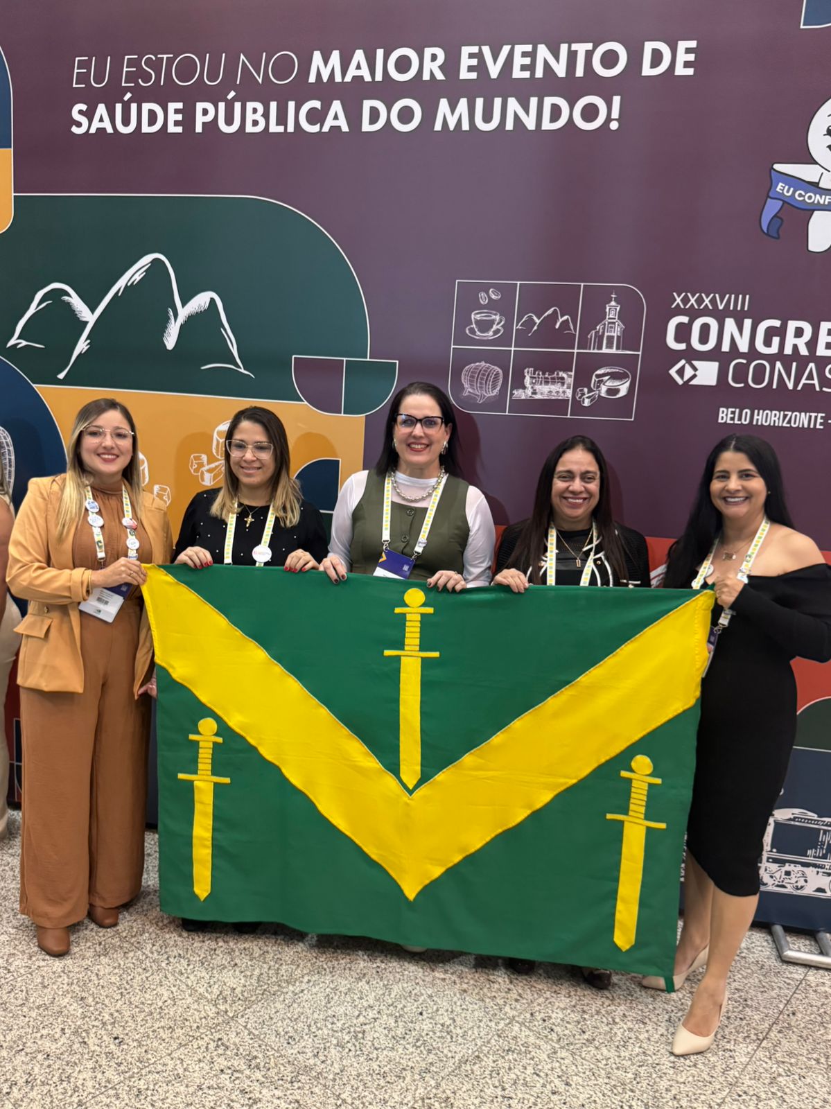 Campina Grande finaliza participação no XXXVIII Congresso Conasems com cinco trabalhos apresentados na Mostra “Brasil, Aqui Tem SUS”