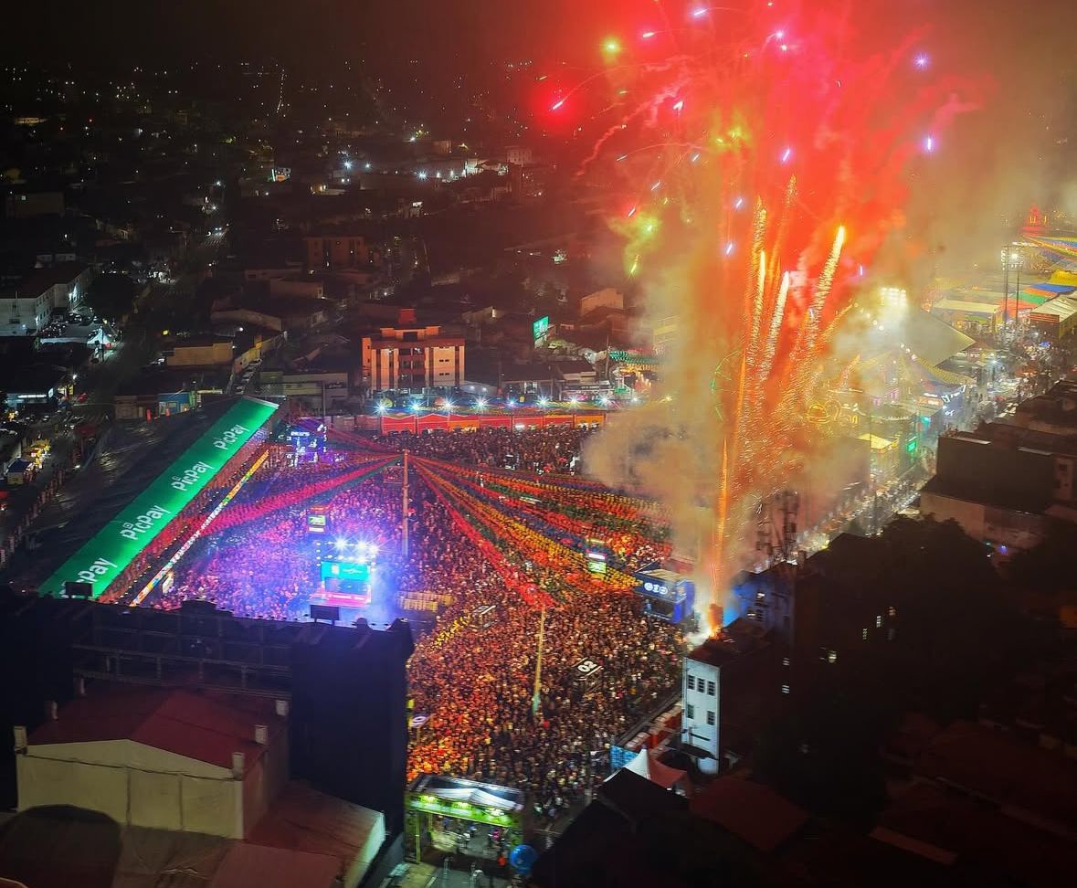 O Maior São João do Mundo: mais de 100 mil pessoas passaram pelo Parque do Povo na noite do dia 23