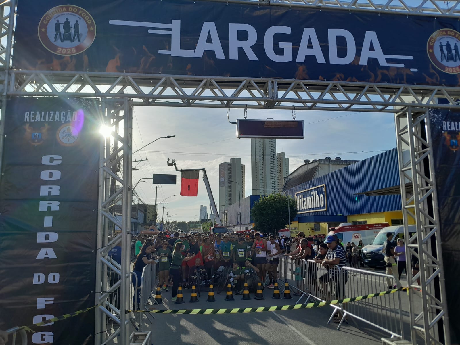 Corrida do Fogo encerrou, neste domingo, os eventos esportivos inseridos na programação d’O Maior São João do Mundo 2025