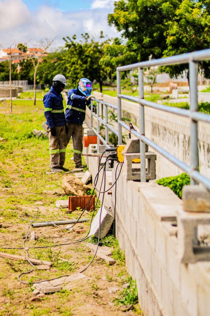 Prefeitura de Campina Grande anuncia que obras do Parque Linear da Ramadinha alcançam 55% de execução com diversas frentes de trabalho
