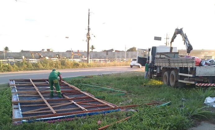 Campina Grande intensifica ações contra publicidade irregular e poluição visual
