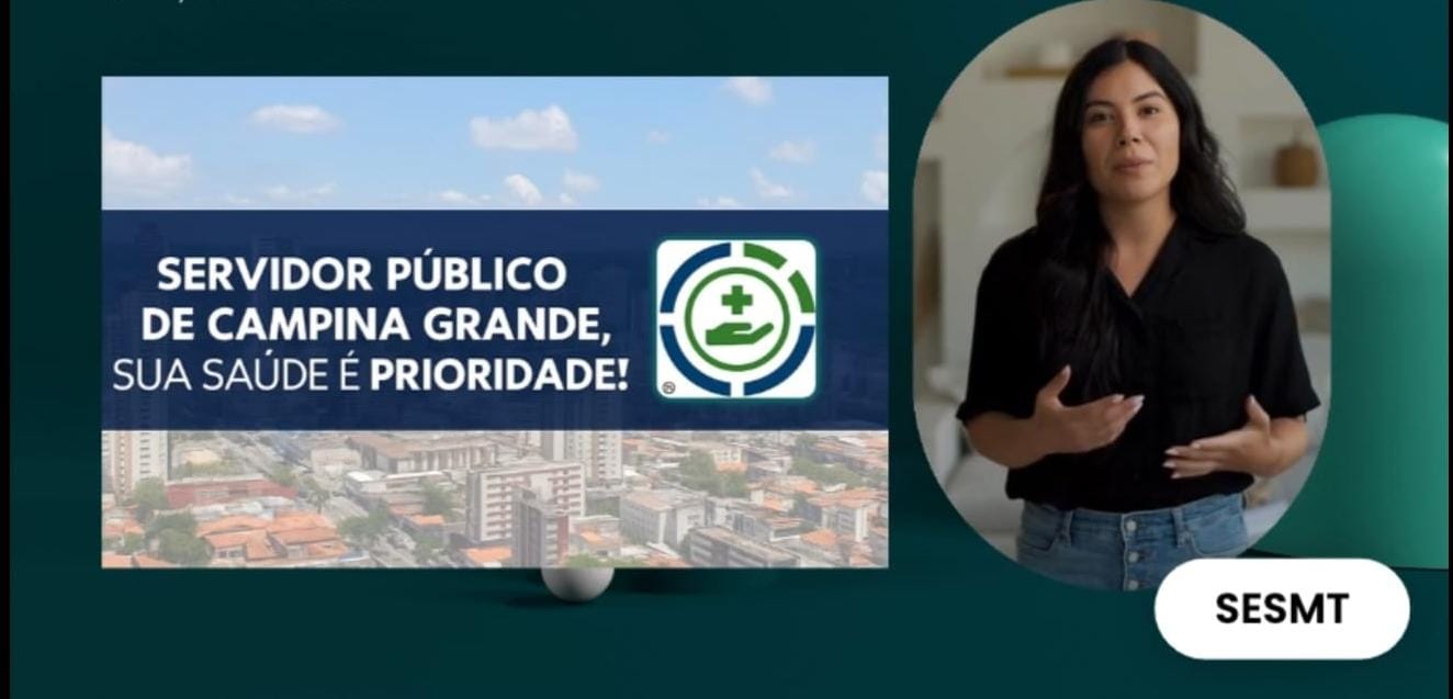 Prefeitura de Campina Grande orienta servidores a realizarem cadastro no SESMT