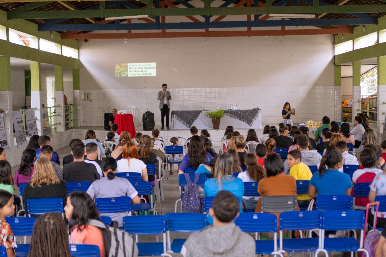 Campina Grande realiza VIII Semana Municipal do Patrimônio Histórico e Cultural com foco na construção do Plano Municipal de Educação Patrimonial