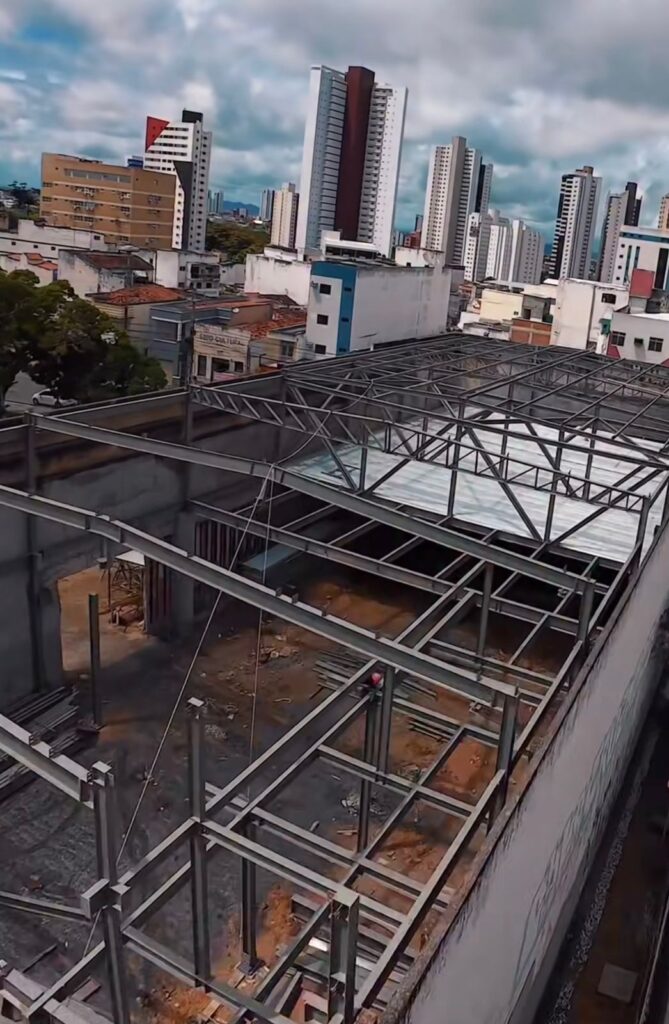 Prefeitura de Campina Grande avança na revitalização e Cine Capitólio já conta com 40% das obras executadas