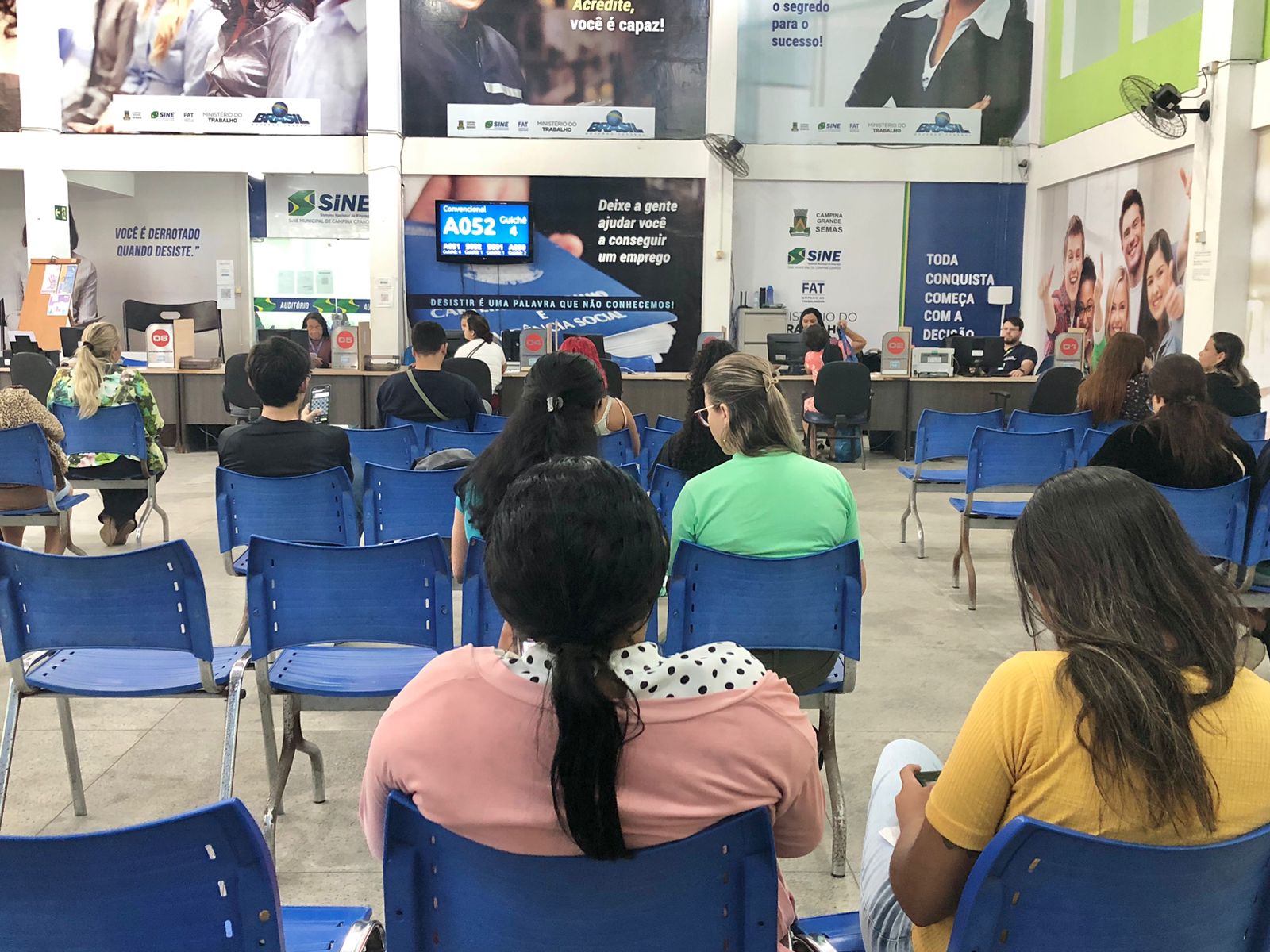 Na última semana de Agosto, Campina Grande tem 573 oportunidades de emprego disponibilizadas por empresas parceiras do Sine Municipal