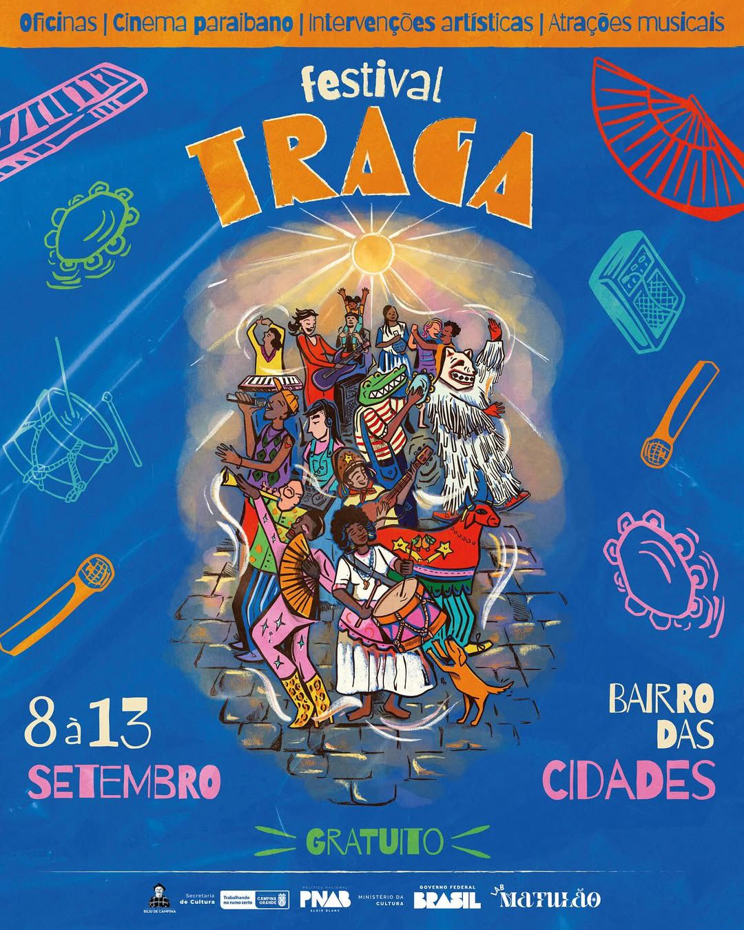 ”Festival TRAGA!” ocupa Campina Grande com música, dança e audiovisual