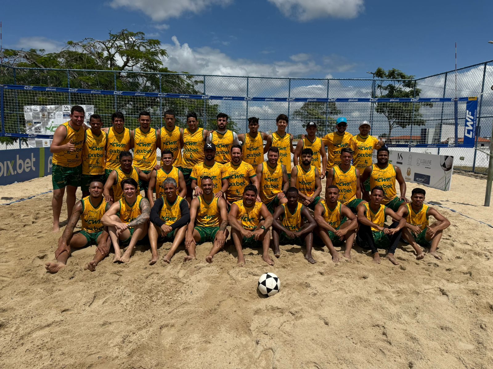 Com apoio da Prefeitura, Complexo Esportivo Plínio Lemos recebe 3ª etapa do CWF de Futevôlei