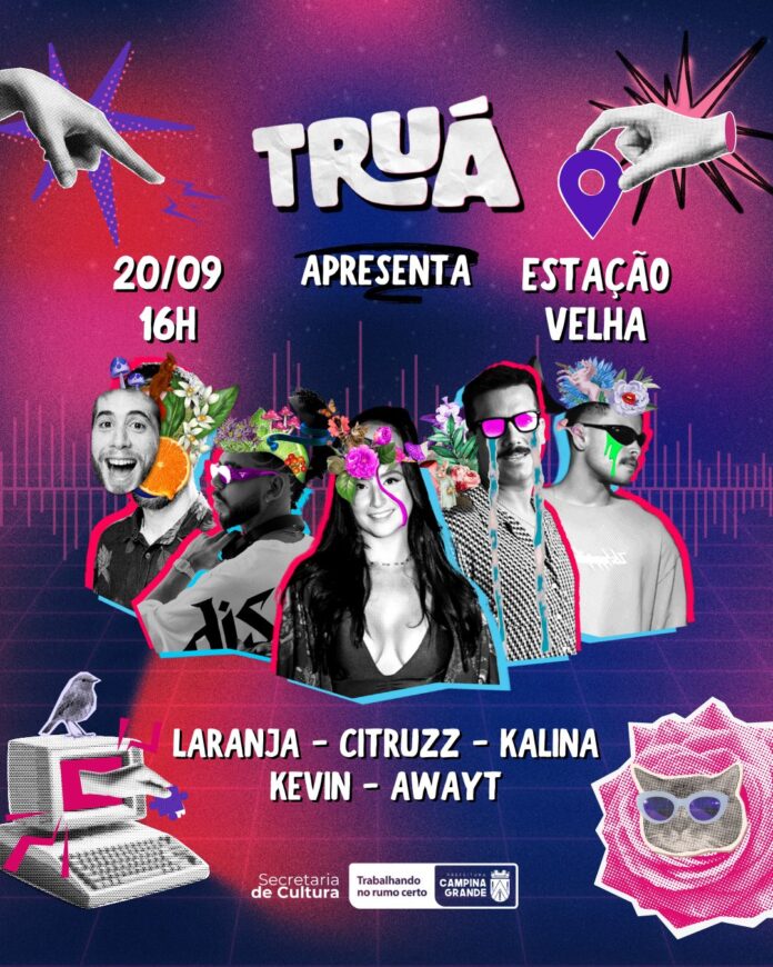 Prefeitura de Campina Grande promove evento multicultural com música eletrônica na Estação Velha