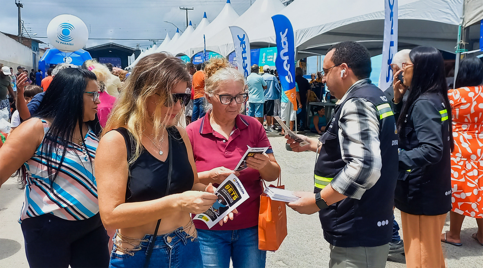 Procon de Campina Grande registra mais de 200 atendimentos no Circuito Comunidade das Malvinas
