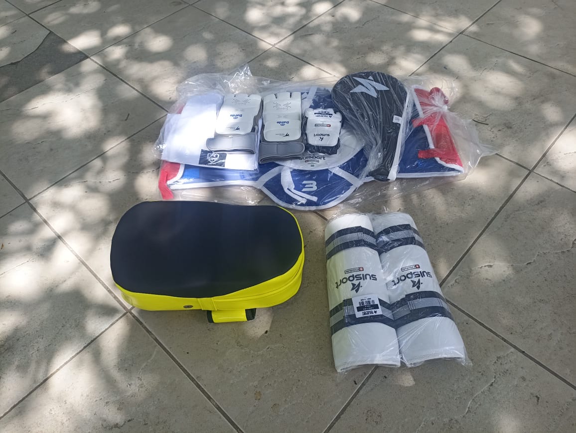 Prefeitura recebe materiais esportivos vindos do CPB para equipar o Parataekwondo do Parque da Liberdade