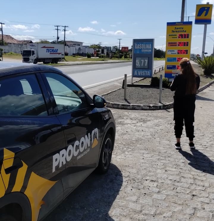 Gasolina pode ser encontrada a R$ 5,67 em Campina Grande, aponta pesquisa do Procon-CG