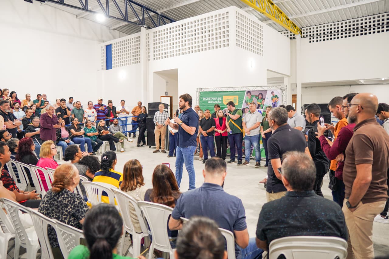Campina Grande reinaugura Escola Municipal Presidente Kennedy totalmente reconstruída