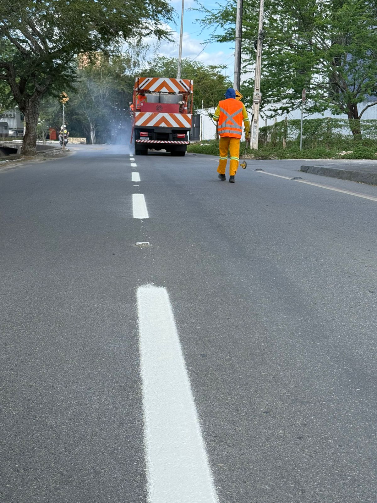 STTP revitaliza sinalização viária em diversas vias de Campina Grande