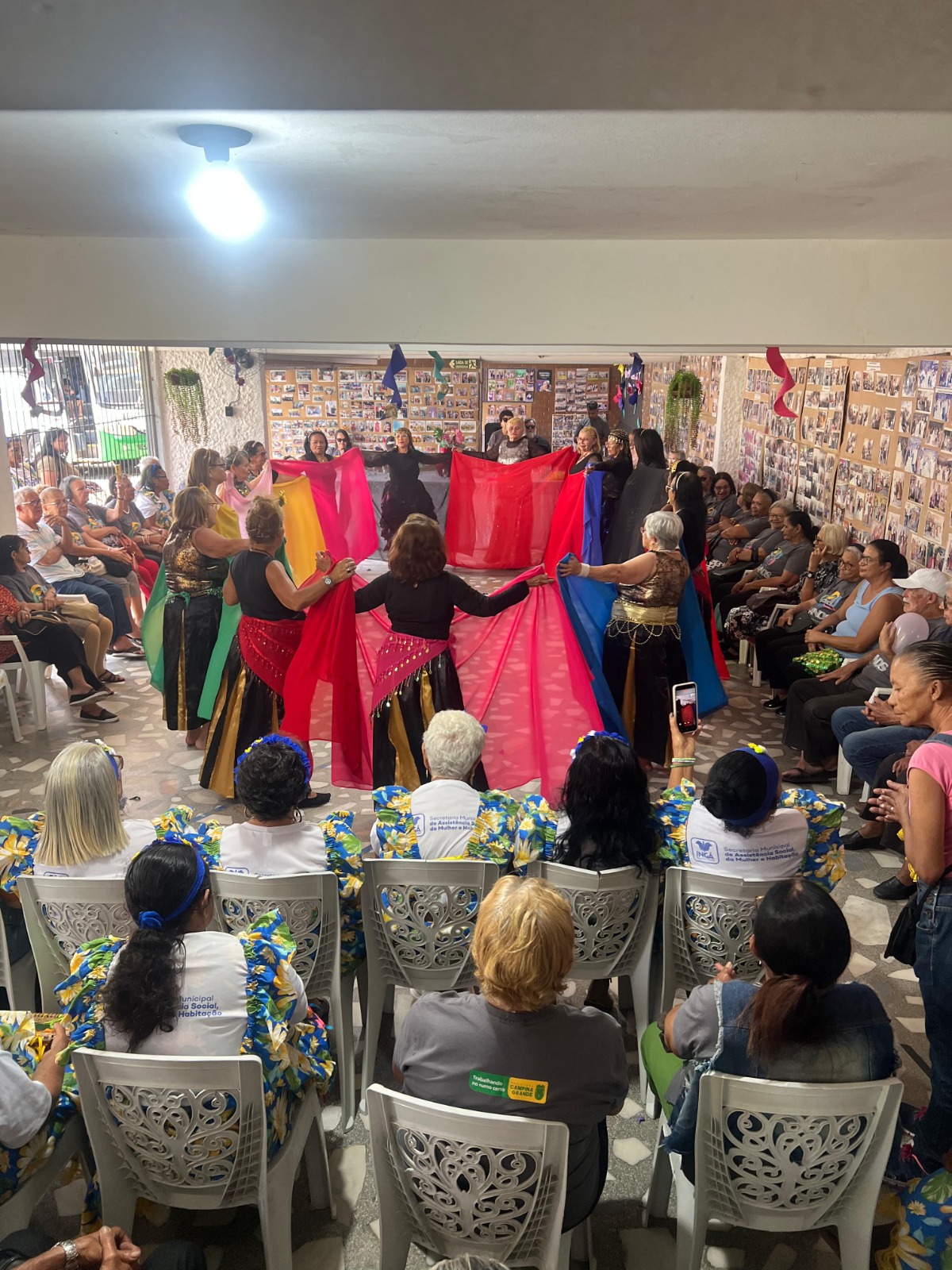 Prefeitura de Campina Grande através do CMCI realiza Intercâmbio Cultural com um grupo de idosos do município de Ingá