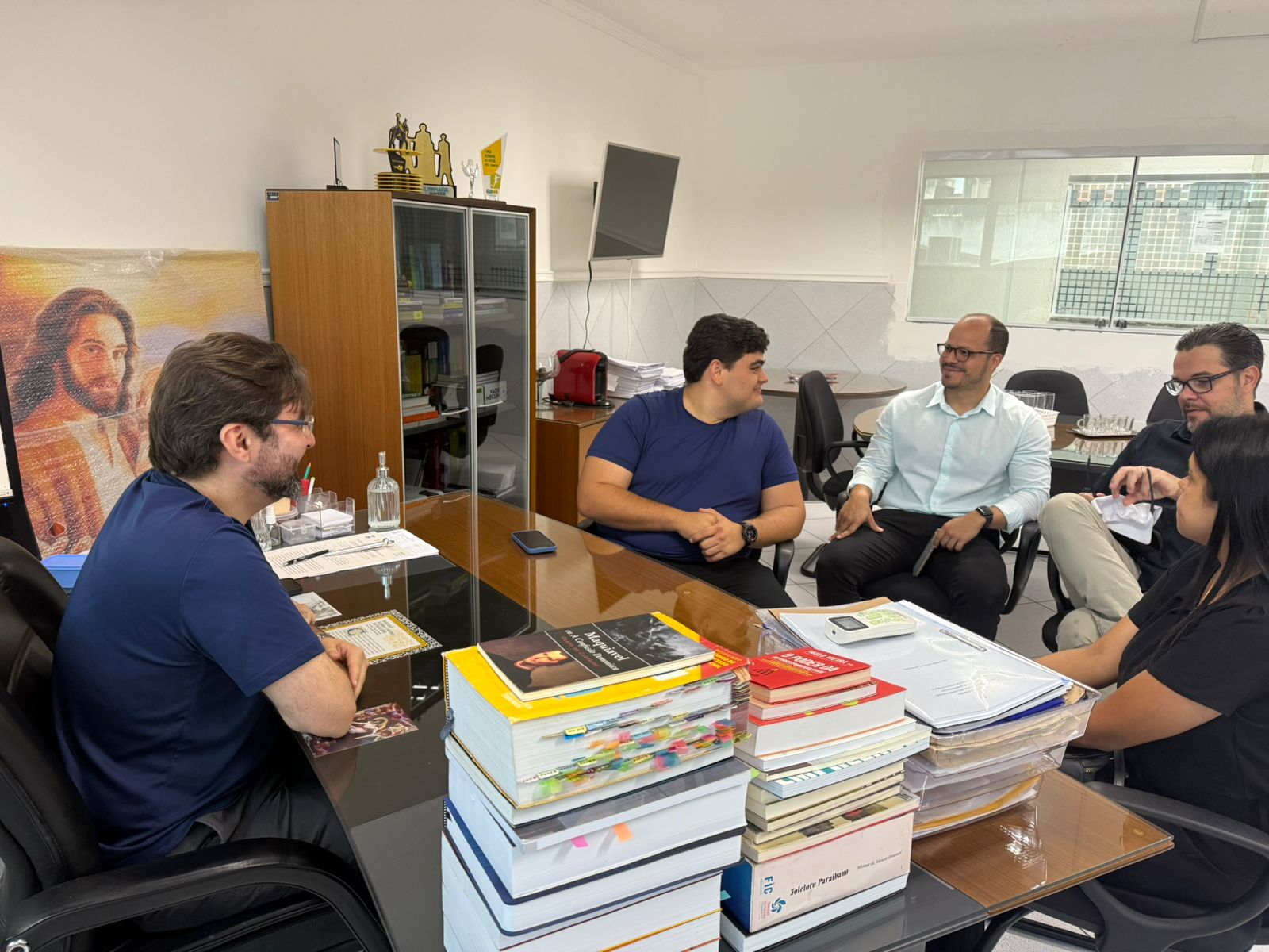 Secretários de Administração e de Esporte e Lazer realizam reunião de trabalho em Campina Grande