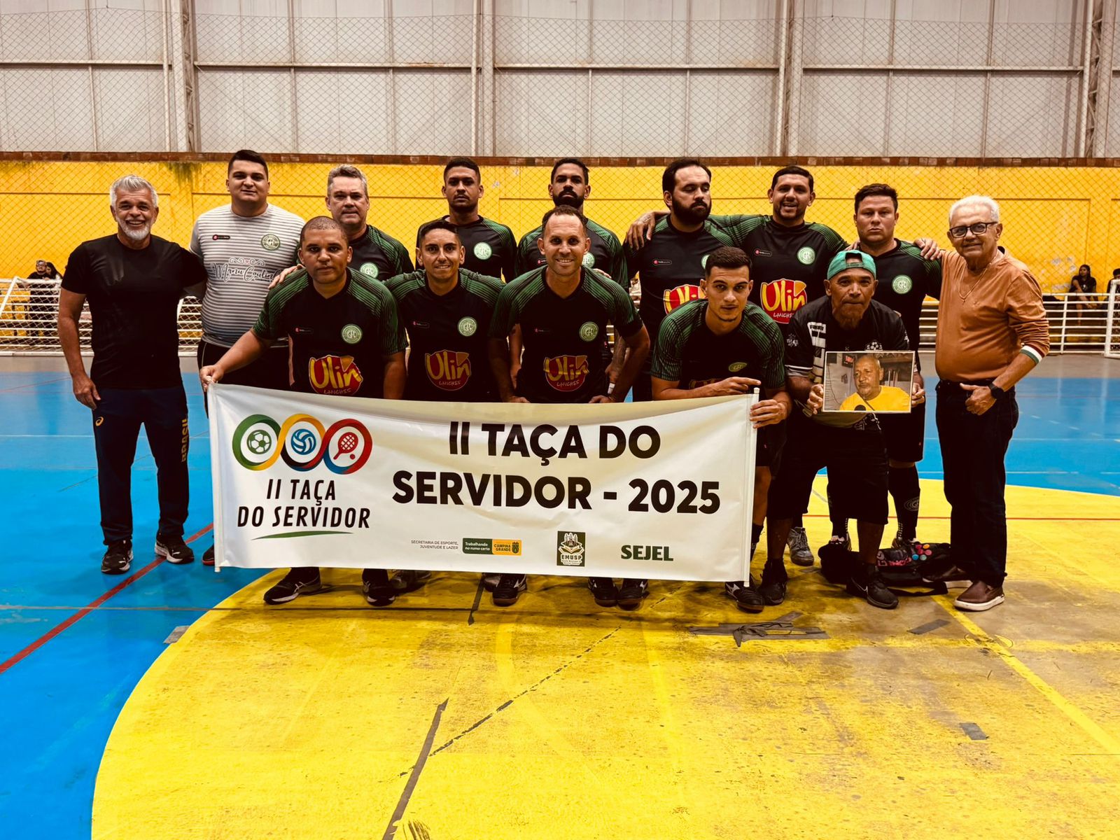 Time do Parque da Liberdade é bicampeão da II Taça do Servidor 2025 em Campina Grande