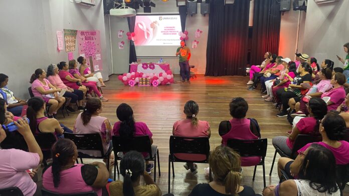 Outubro Rosa: Prefeitura de Campina Grande encerra ações de conscientização sobre o câncer de mama nas unidades da Semas