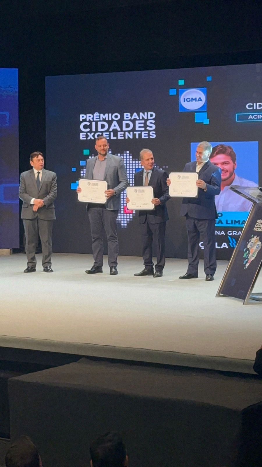 Campina Grande desponta como principal destaque do Prêmio Band Cidades Excelentes 2025