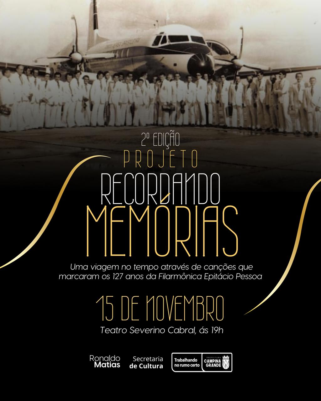 Campina Grande Celebra Arte e Cultura no aniversário do Teatro Severino Cabral, com destaques da Cena Local