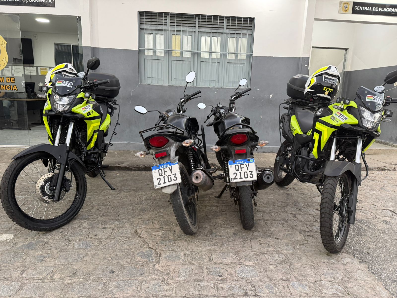 STTP apreende moto “clonada” que havia causado prejuízo de mais de R$ 7 mil para trabalhador em Campina Grande