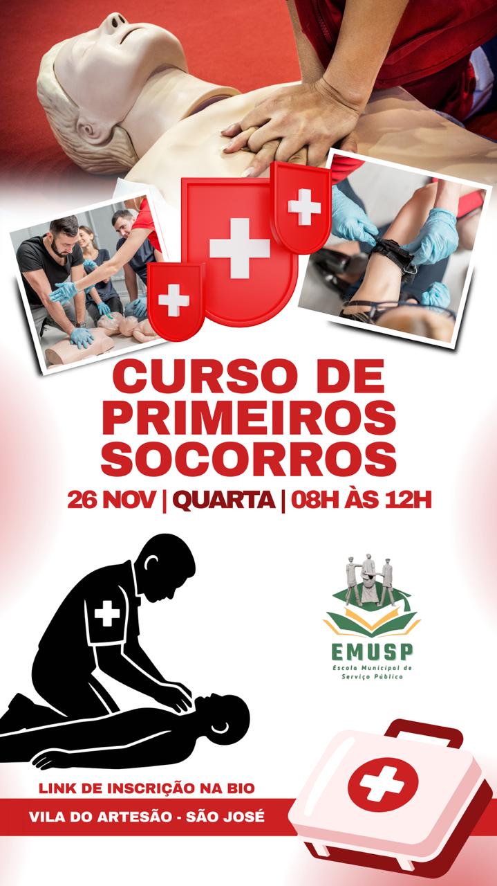 Prefeitura de Campina Grande oferece curso de primeiros socorros para servidores municipais