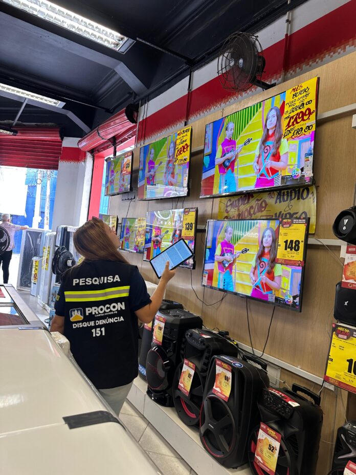 Procon-CG identifica variação de preços durante a Black Friday em Campina Grande