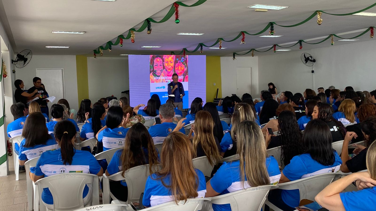 Prefeitura de Campina Grande, através da Semas e Seduc, realiza I Fórum Comunitário do Selo UNICEF 2025-2028