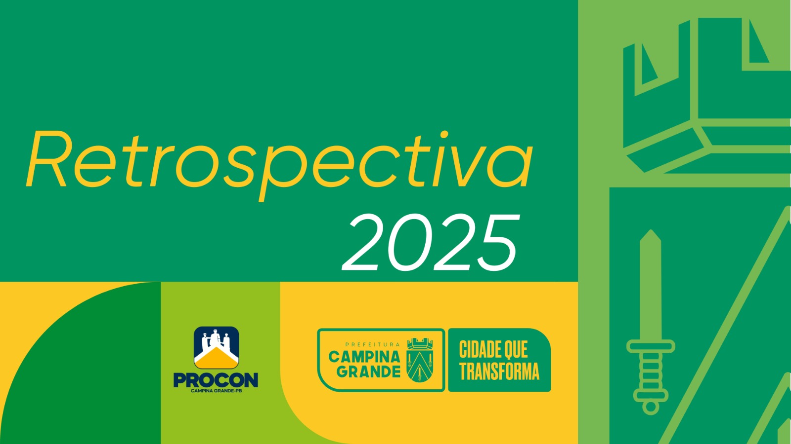 RETROSPECTIVA 2025: Procon-CG recebeu reconhecimento local e nacional pelo trabalho realizado este ano