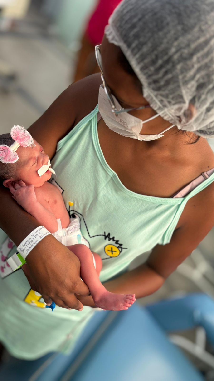 ISEA registra nascimento do primeiro bebê de 2026 na madrugada desta quinta-feira