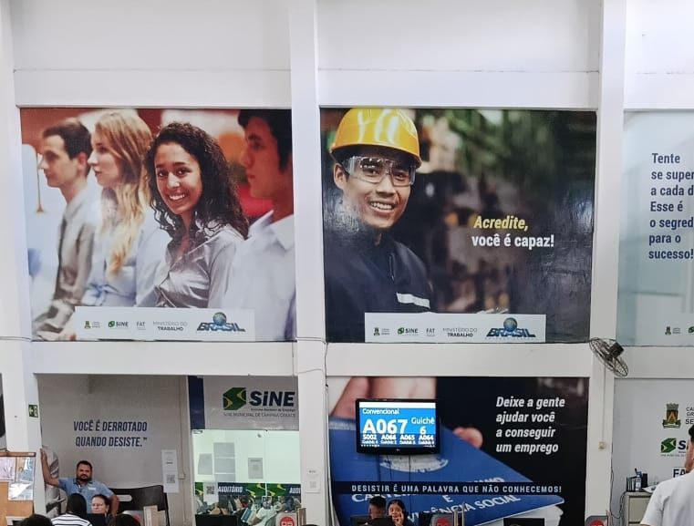 Prefeitura de Campina Grande divulga vagas para Técnico em Telecom, Eletricista, Artífice e Bombeiro Hidráulico